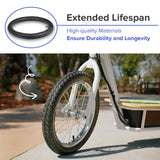 16x2.25/2.50 Inner Tube with Straight Valve Stem