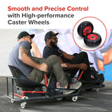 76 mm x 30 mm Caster Wheels for the Razor Crazy Cart (V7+), Crazy Cart DLX (V1+), Crazy Cart Shift (V1+), & Crazy Cart XL (V3+) (Set of 2)
