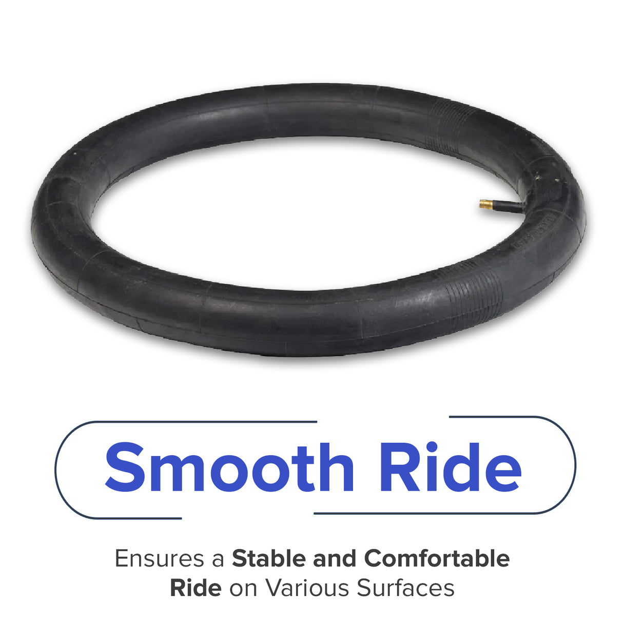 16x2.25/2.50 Inner Tube with Straight Valve Stem