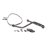 Hex Shape Stainless Steel Exhaust Kit for 50cc & 80cc Scooters, featuring a close-up view of the metal object with visible screws and bolts, essential for scooter performance enhancements.