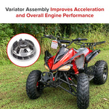 Variator Assembly for 125cc & 150cc GY6 Scooter & Go-Kart Engines