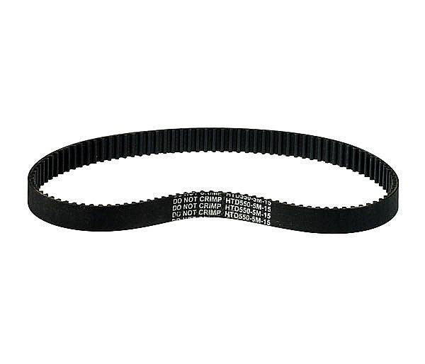 550-5M/15 Drive Belt for electric scooters, featuring white text on a black belt. Compatible with many generic models and X-Treme X-250 scooters.