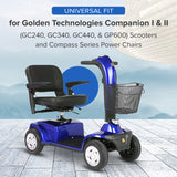 14" Armrest for the Golden Technologies Companion  I & II (GC240, GC340, GC440, & GP600) Scooters and Compass Series Power Chairs (WC09A409B)