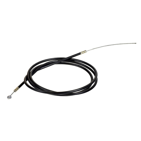 55 brake cable for the Coleman CT100U Trail mini bike, featuring a black cable with a long metal tip, suitable for ensuring reliable brake performance.