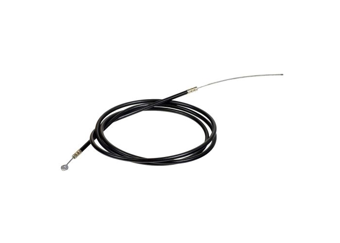 55 Rear Brake Cable for Gyroor Electric Bikes featuring a black cable with a metal tip, designed for durability and flexibility, ensuring optimal performance and easy adjustment for your electric bike.