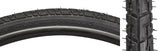 Close-up of 700x35 Bicycle Tire with K830 Tread (Kenda), showcasing the tire's hybrid K830 tread pattern, suitable for both street and easy trail use.