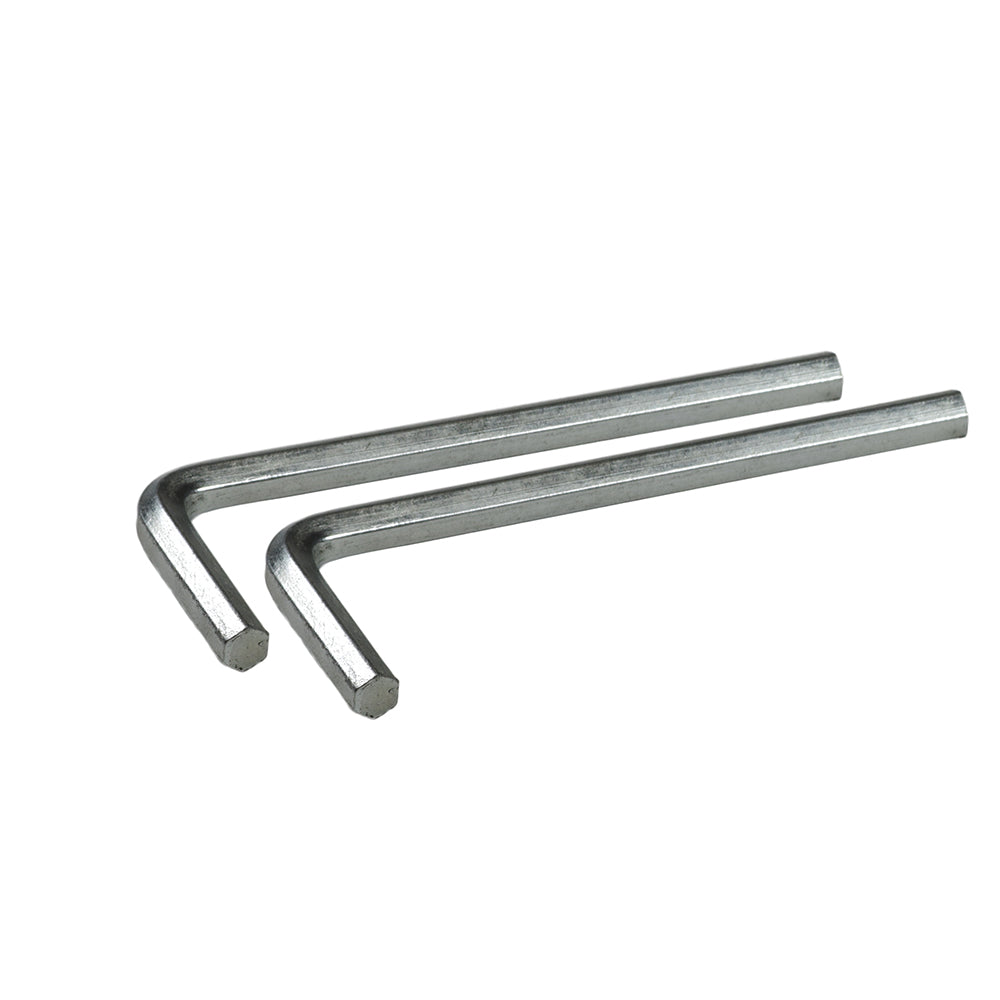 5 mm Allen Wrenches (Set of 2) - A close-up view of two silver hex keys, essential for removing and installing wheels on Razor kick scooters and other brands.