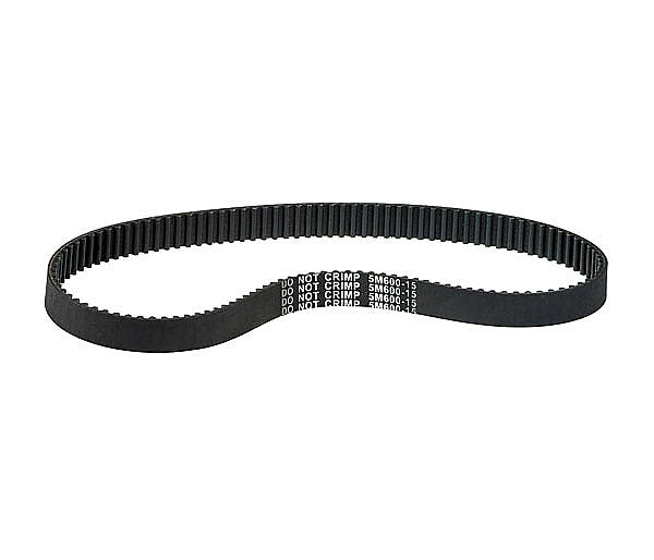 600-5M/15 Drive Belt for electric scooters, featuring white text on a black background.