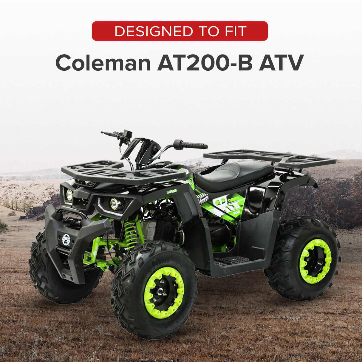 Front Bumper Guard for the Coleman AT200-B ATV