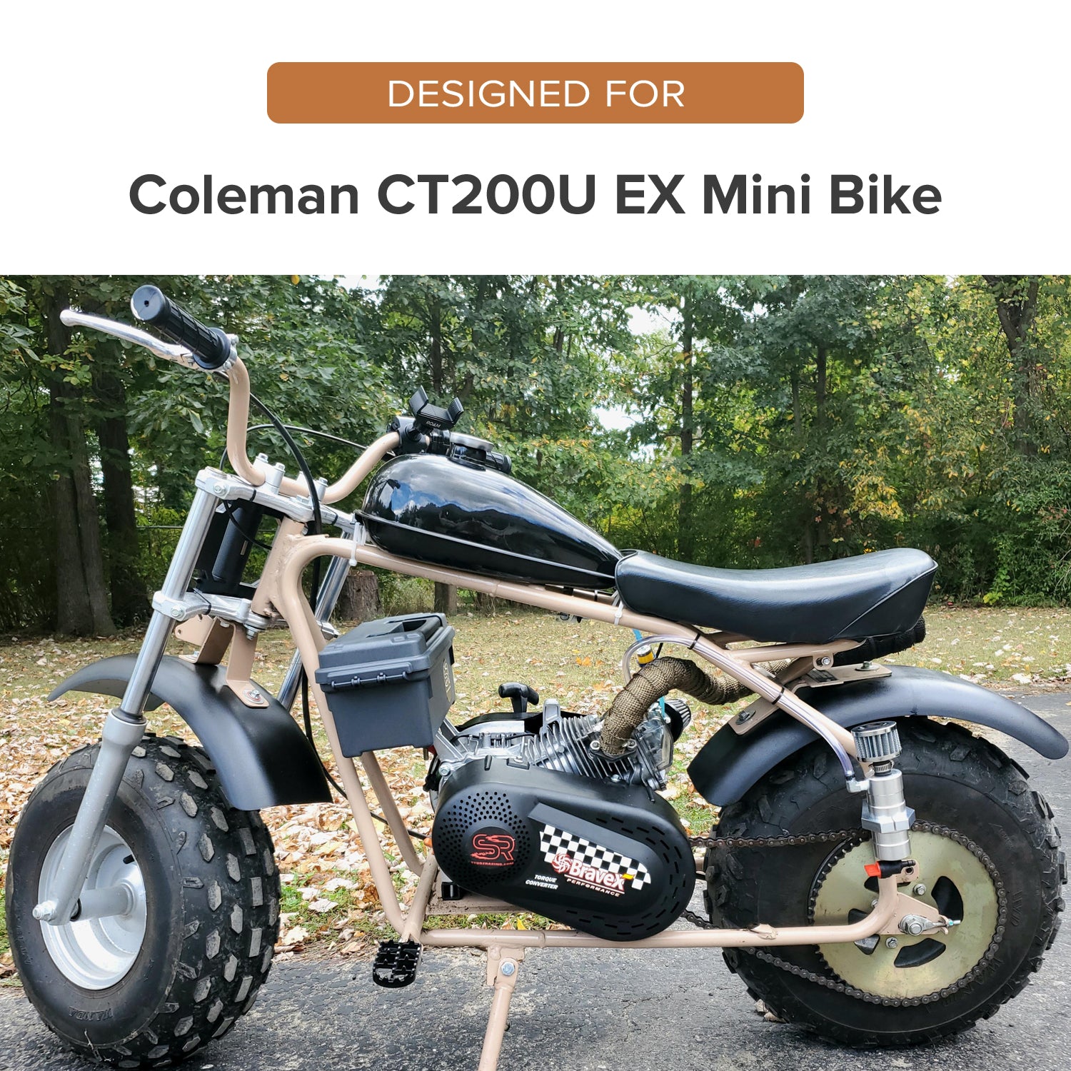Handlebar for the Coleman CT200U-EX Mini Bike