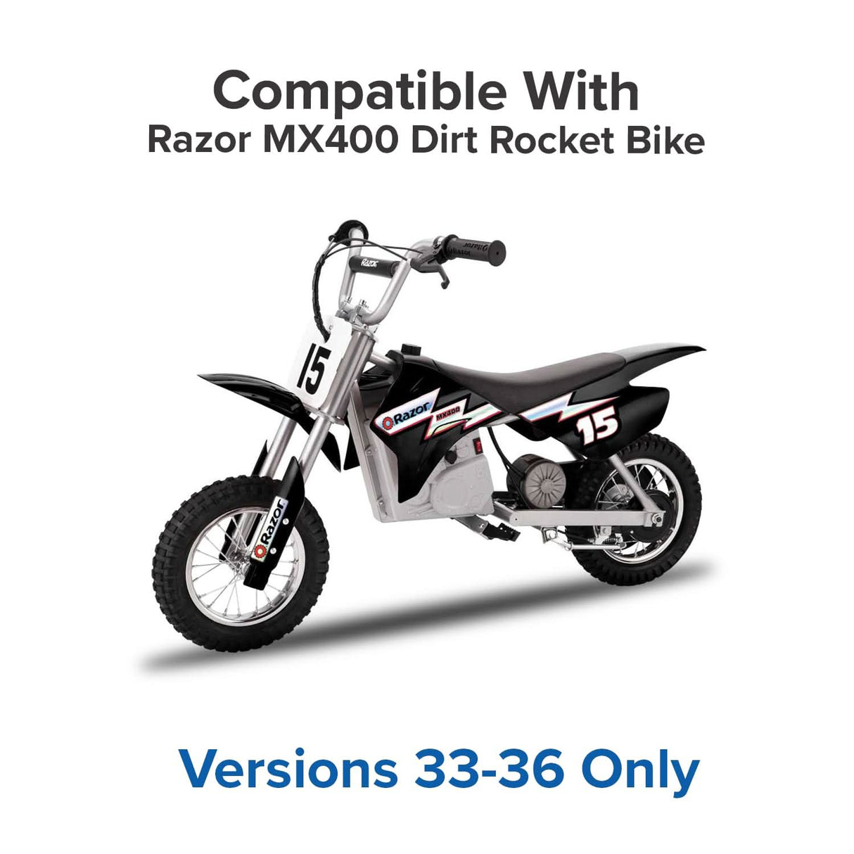 24 Volt ZK2430-D-FS-ROHS Controller for The Razor MX350/MX400 Dirt Rocket Bike (Versions 33-36)