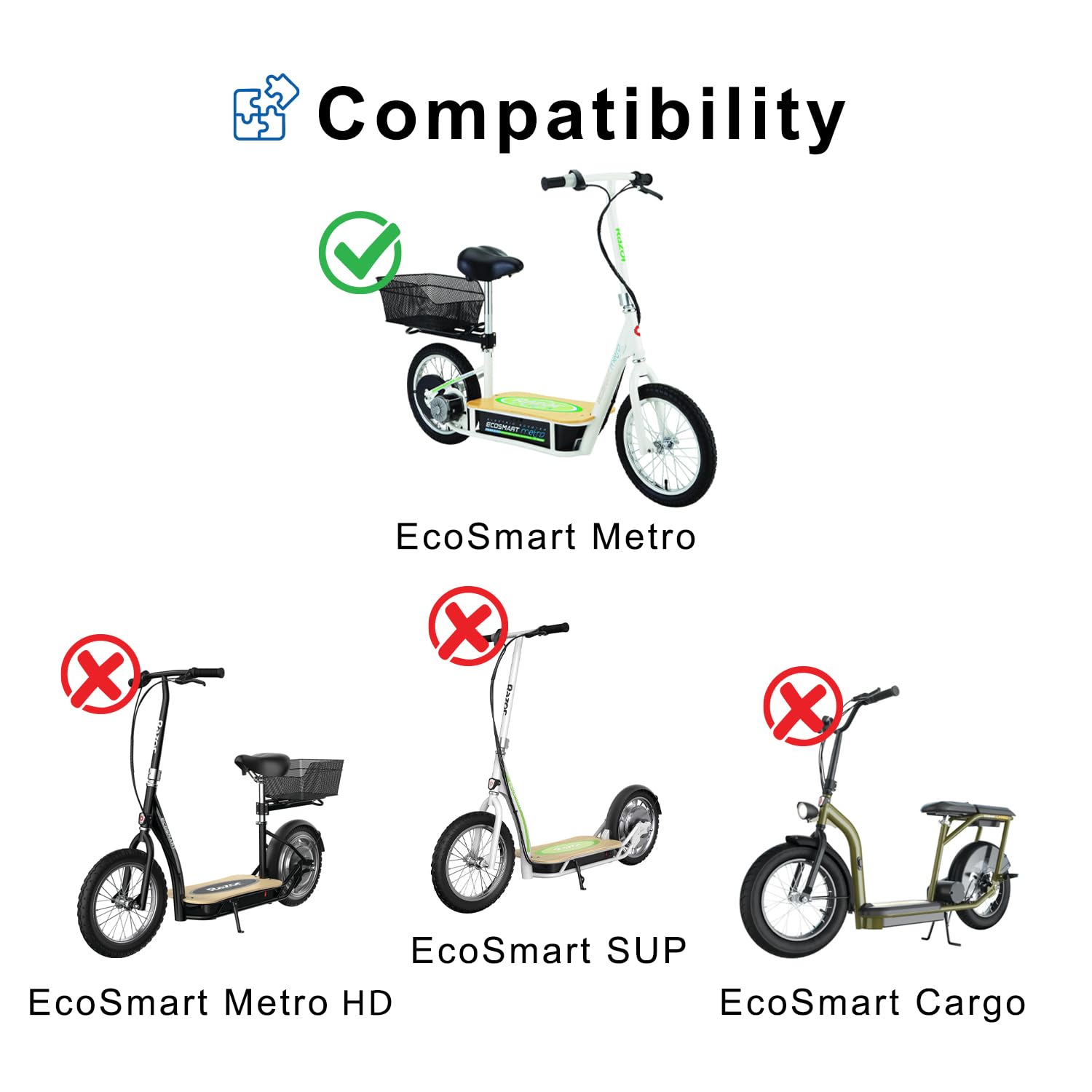 36 Volt Battery Pack for the Razor Dirt Quad 500 & EcoSmart Metro