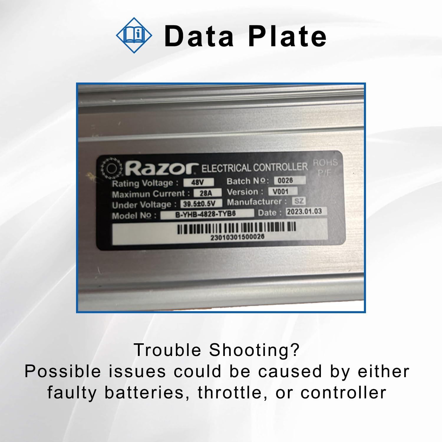 Control Module for the Razor EcoSmart Cargo