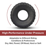 19x7.00-8 Knobby Tire for the Massimo Warrior 200 MB200 Mini Bike
