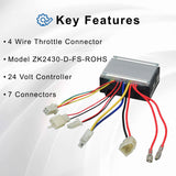 24 Volt ZK2430-D-FS-ROHS Controller for The Razor MX350/MX400 Dirt Roc – Monster Scooter Parts