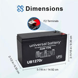 12 Volt Battery for the Razor E-Punk