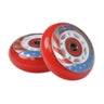 64 mm Caster Wheels for the Razor PowerWing (Set of 2), featuring precision size 608 ABEC-5 bearings for easy replacement and smooth performance on scooters.