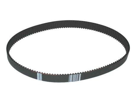 650-5M/15 Optional Drive Belt for TravelScoot Mobility Scooters with 11 Tooth Motor Sprockets, featuring black material with white text, designed for enhanced climbing ability on modified TravelScoot scooters.