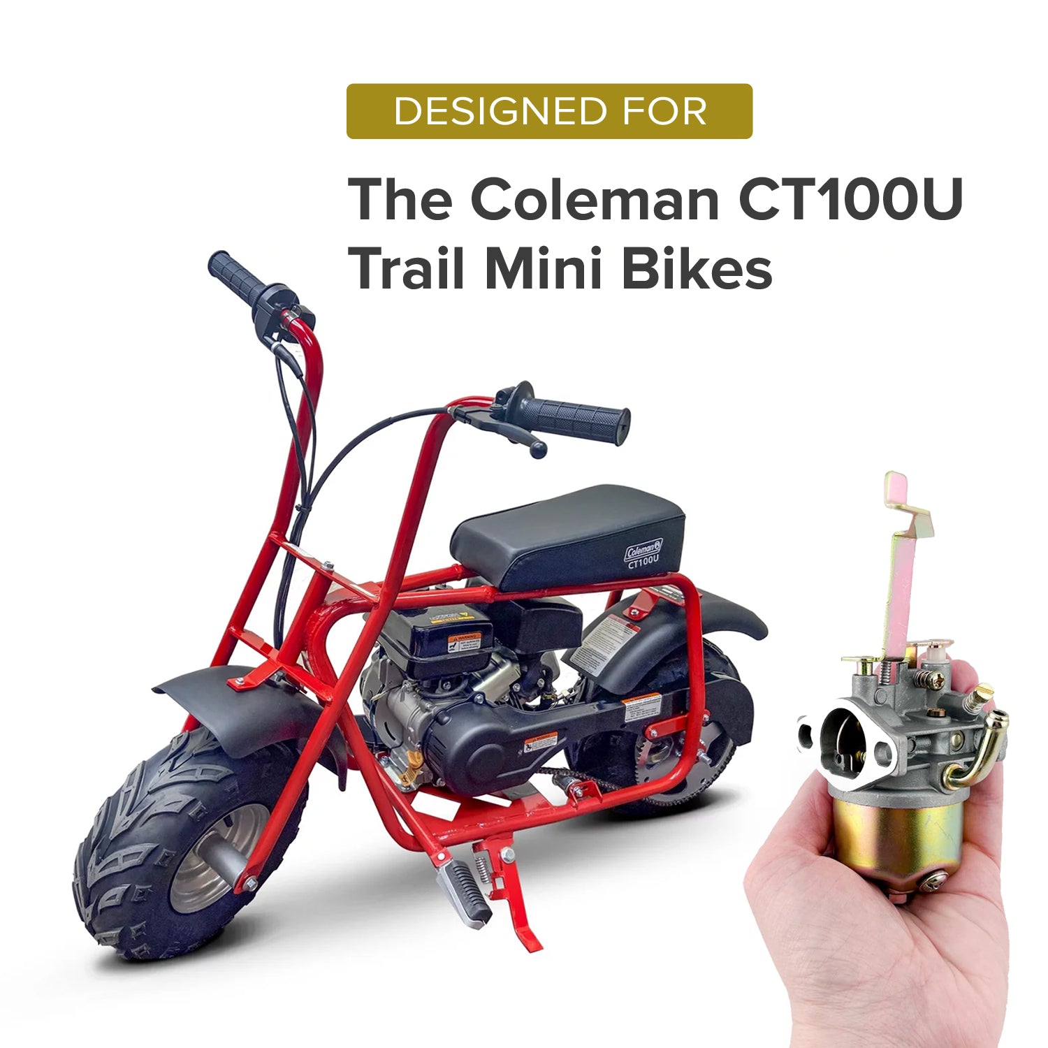 P15 Carburetor for Coleman CC100X & CT100U Trail Mini Bikes