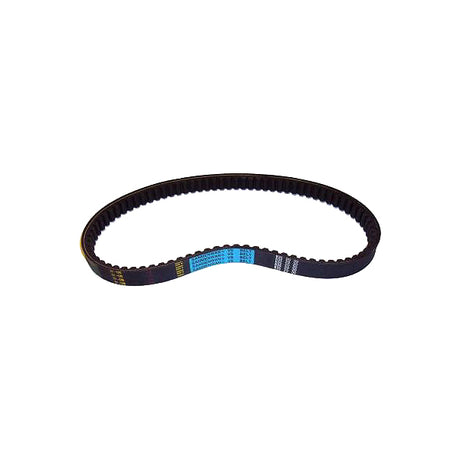 669-18-30 50cc Scooter CVT Belt for the TaoTao ATM50-A1 Scooter, black belt with blue text, suitable for most 49cc-50cc, 4-stroke GY6 scooter engines, ready to mount.