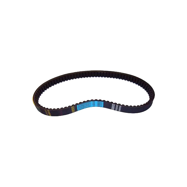 669-18-30 50cc Scooter CVT Belt for TaoTao CY50-B, featuring a standard black belt with blue text, suitable for most 49cc-50cc, 4-stroke GY6 scooter engines.