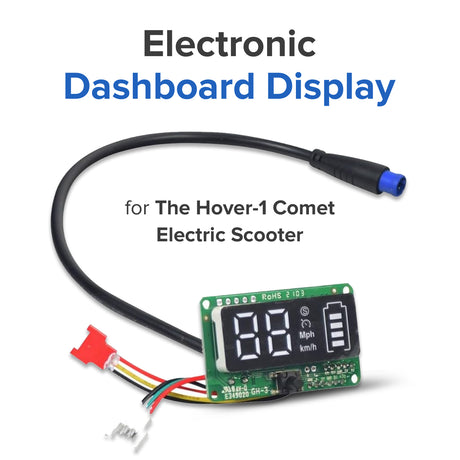 Electronic Dashboard Display for the Hover-1 Comet Electric Scooter