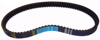 670-17.7-30 50cc Scooter CVT Belt, featuring a black base with distinct blue stripes, designed for 49cc-50cc GY6 scooter engines.