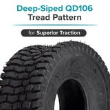 15x6.00-6 ATV & Go-Kart Tire with QD106 Tread