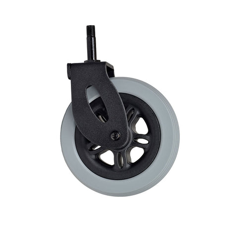 Caster Wheel and Fork Assembly for the Merits Vision Sport (P326A) power chair, featuring a 6x2 caster wheel, fork, and bearings.