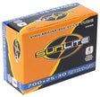 700x25-30 Bicycle Inner Tube with 60mm Presta Valve from Sunlite, packaged in a labeled box, ideal for replacing worn-out bike inner tubes.