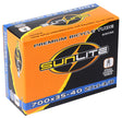 A box labeled 700x35-40 Bicycle Inner Tube with 32mm Presta Valve from Sunlite, featuring a logo on the packaging.