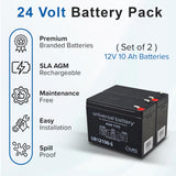 24 Volt 10 Ah Battery Pack for eZip, GT, IZIP, Mongoose, and Schwinn Scooters