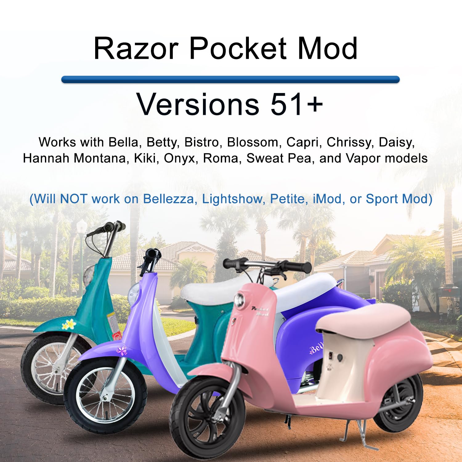 Control Module for the Razor Pocket Mod (Versions 51+)
