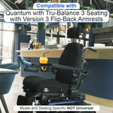 Cup Holder for Quantum Power Chairs with Tru-Balance 3 Seating