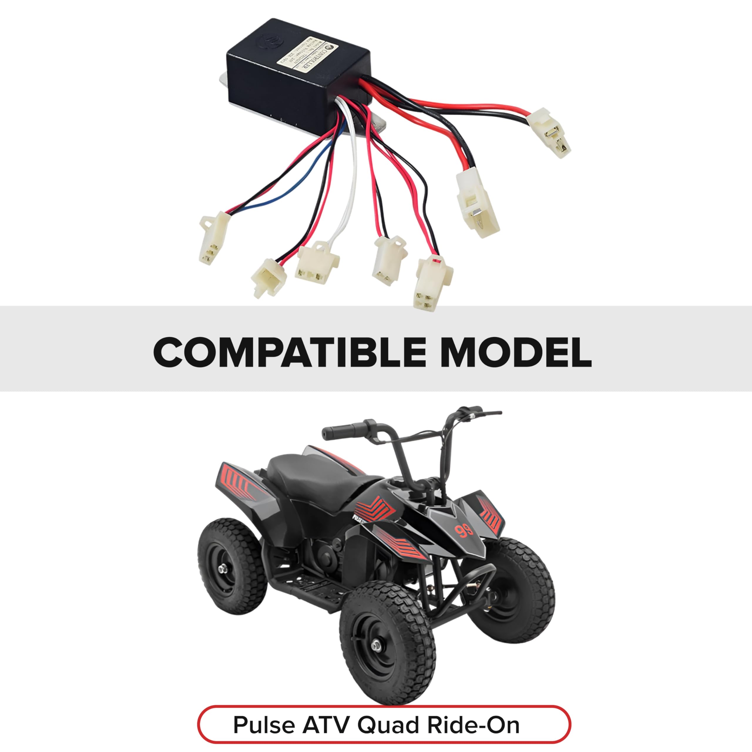 24 Volt TRE2423V Controller for the Pulse ATV Quad Ride-On