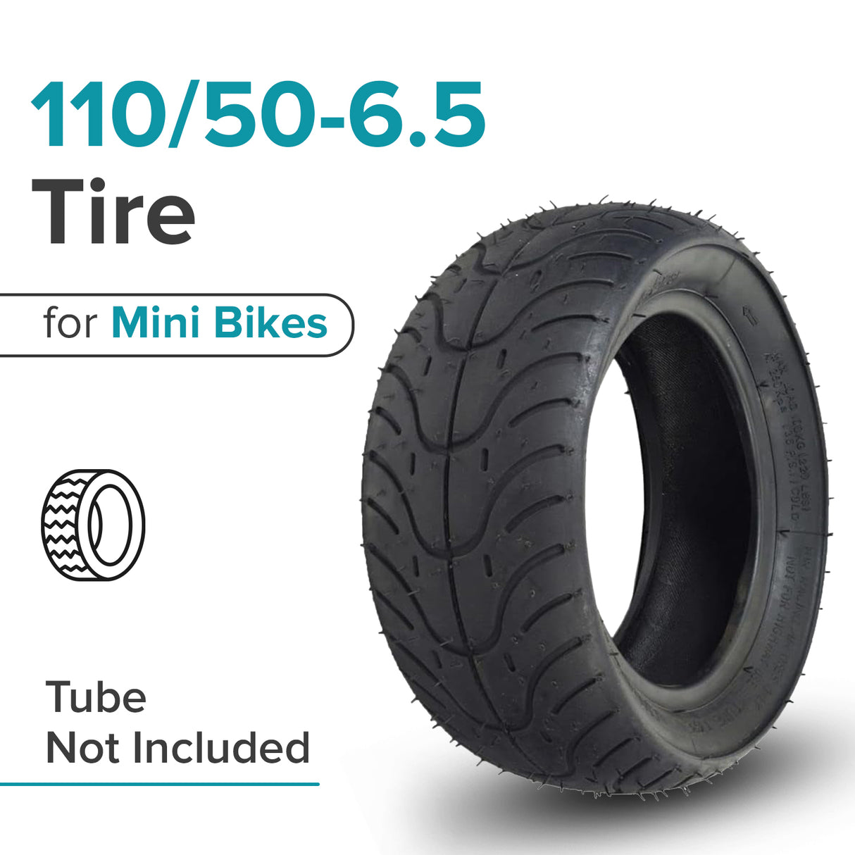 110/50-6.5 Tire for Mini Bikes