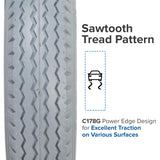 3.00-4 (10"x3", 260X85) Foam-Filled Mobility Tire with C248 Powertrax Tread