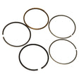 72cc Piston Ring Set for 50cc GY6 QMB139 Engine Big Bore Kits (5 Rings), showing a group of circular metal rings essential for high performance 72cc pistons in GY6 scooter engines.