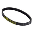 732-18.5-28 Malossi X-Special Aramid CVT Belt with yellow text, suitable for Aprilia, Suzuki, and SYM scooters.