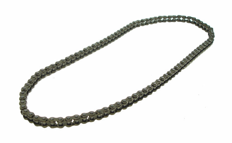 74 Link #25 Chain shown on a white background, designed as an OEM replacement for various Razor electric scooters including E100, E125, E150, E175, and eSpark models.