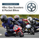 8mm 05T Scooter Chain Sprocket with 54 Teeth and 1-5/8" Mounting Hole Circle (x3 Holes)