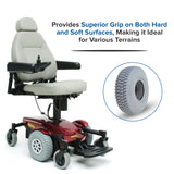 3.00-4 (10"x3", 260x85) Foam-Filled Gray Tire for the ActiveCare Pilot (2310/2410) Scooters & ActiveCare Power Chairs