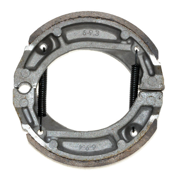 79 mm Outer Diameter Rear Brake Shoes for the Baja Dirt Runner 70 (DR70) dirt bike, featuring a metal ring with springs, designed for the rear brake shoe assembly.