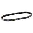 798-17-28 Gates Powerlink Scooter CVT Belt for Malaguti 50cc street scooters, featuring visible white text on the black belt.