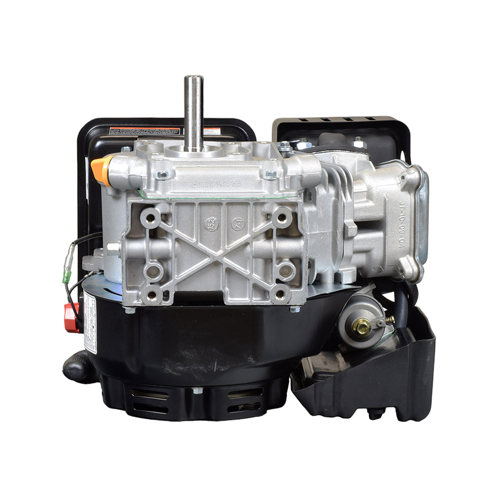 Replacement 79cc 3 HP Engine for the Monster Moto / Mega Moto MM-K80R Go-Kart, featuring a close-up of a durable metal motor with cast iron cylinder and user-friendly controls.