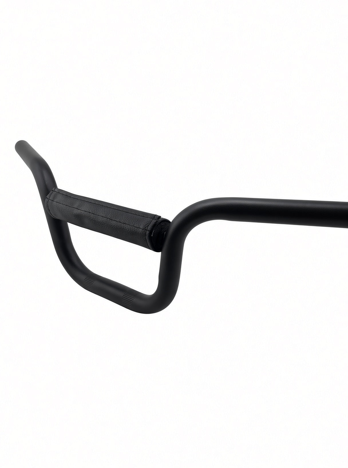 Hiboy DK1 handlebars, side angle showing the crossbar pad