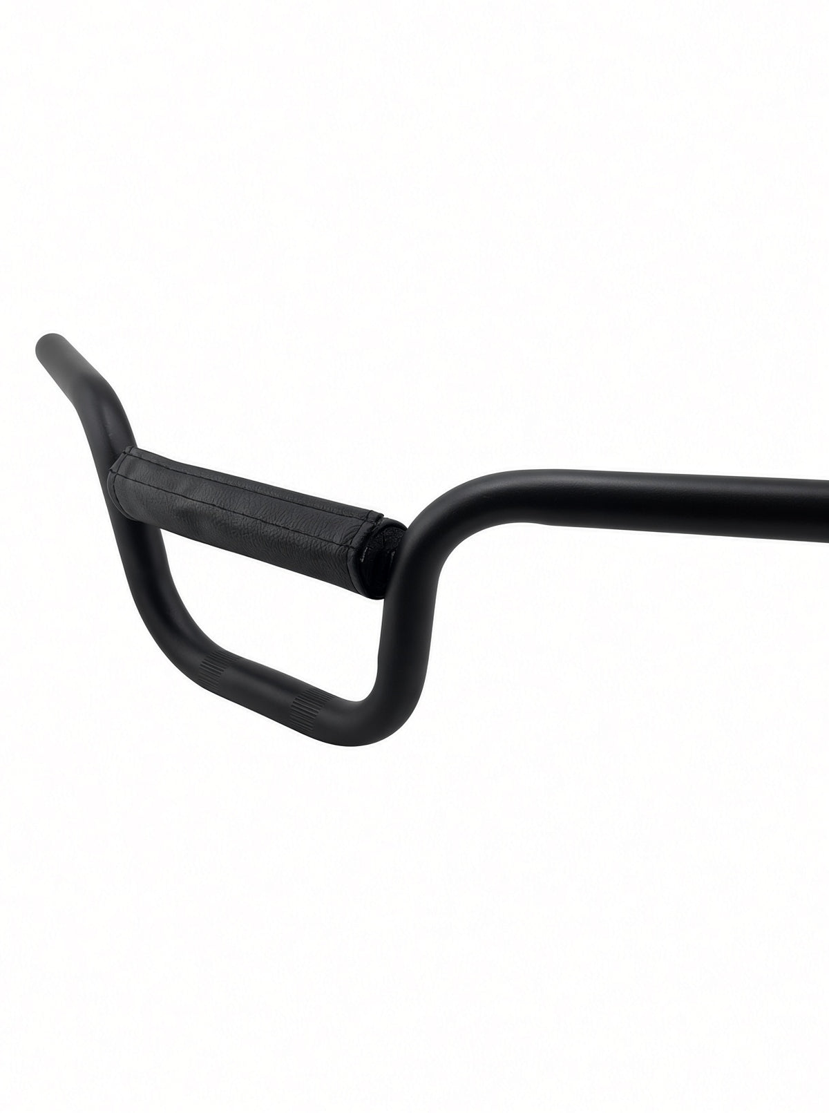 Hiboy DK1 handlebars, side angle showing the crossbar pad