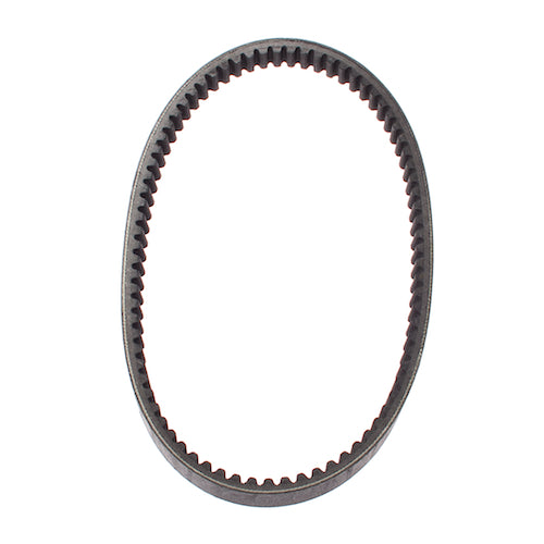 805-18-28 Premium Gates Powerlink Scooter CVT Belt for Aprilia, Derbi, and Piaggio 50cc scooters, shown with visible black rubber construction and metal components on a clean background.