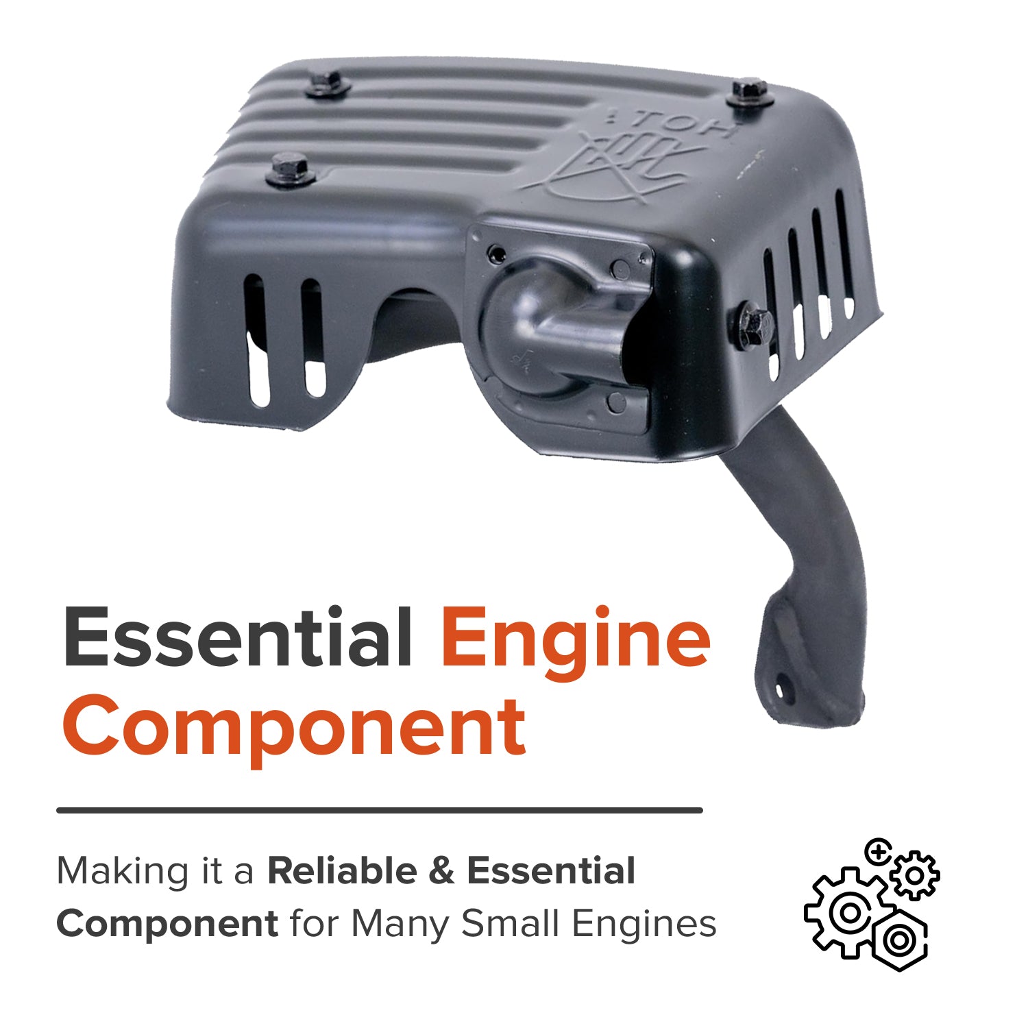 Muffler for Coleman CT100U, CC100X, CK100, & SK100 Go-Karts & Mini Bikes