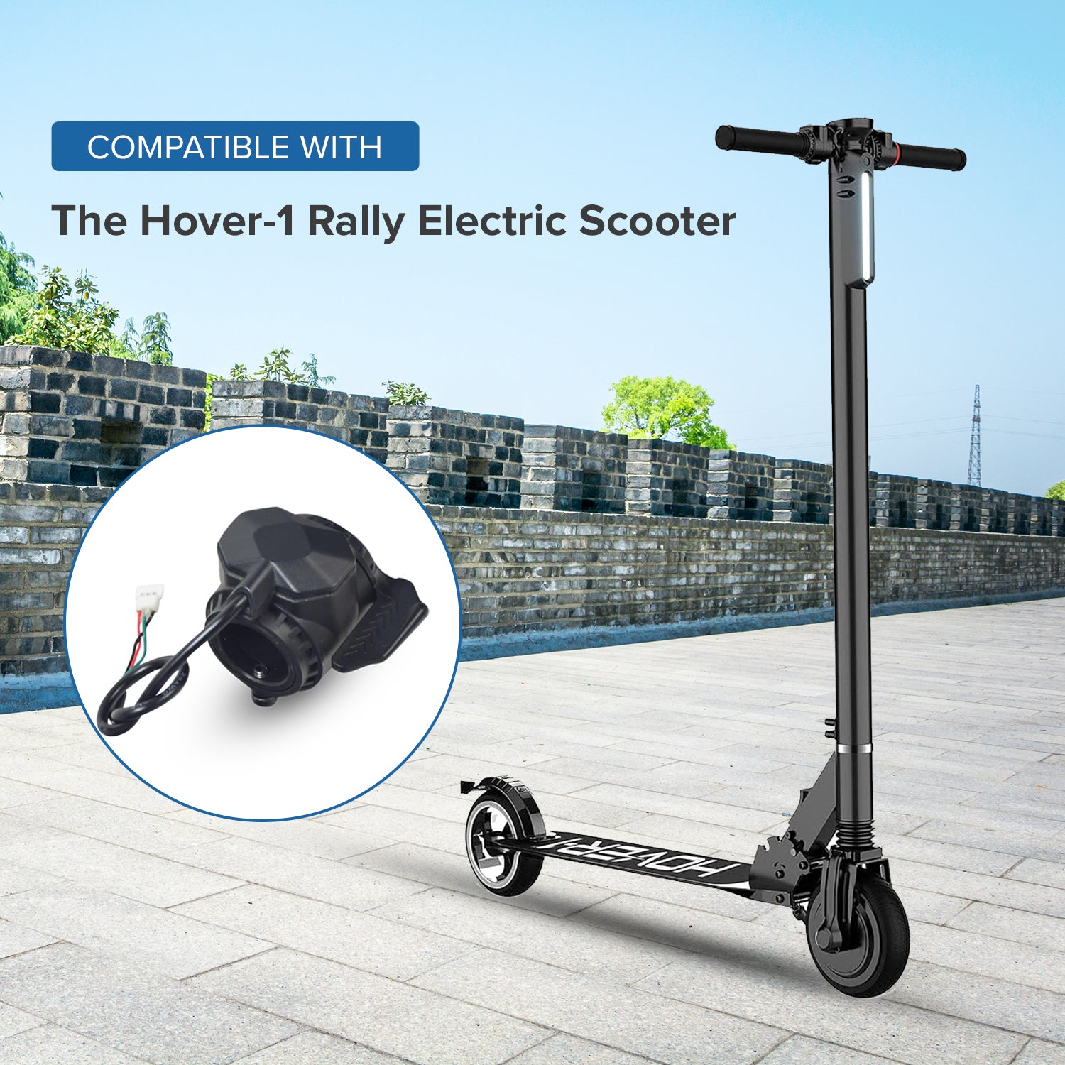 Thumb Throttle for the Hover 1 Rally Electric Scooter Monster Scooter Parts